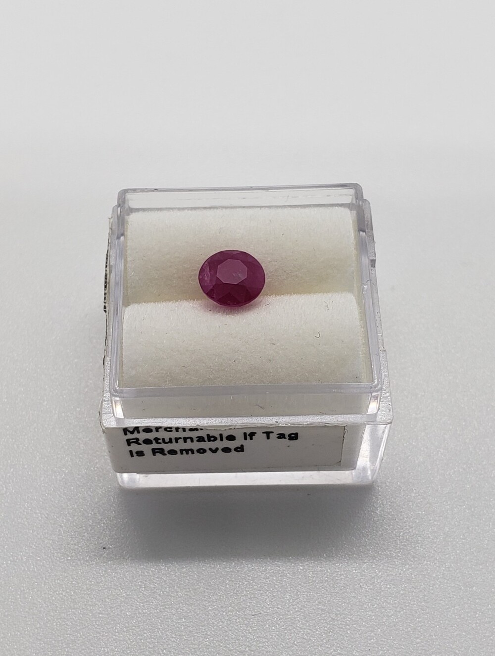 AAA 1 Carat, Natural, Untreated, Mozambique Ruby Loose Gemstone